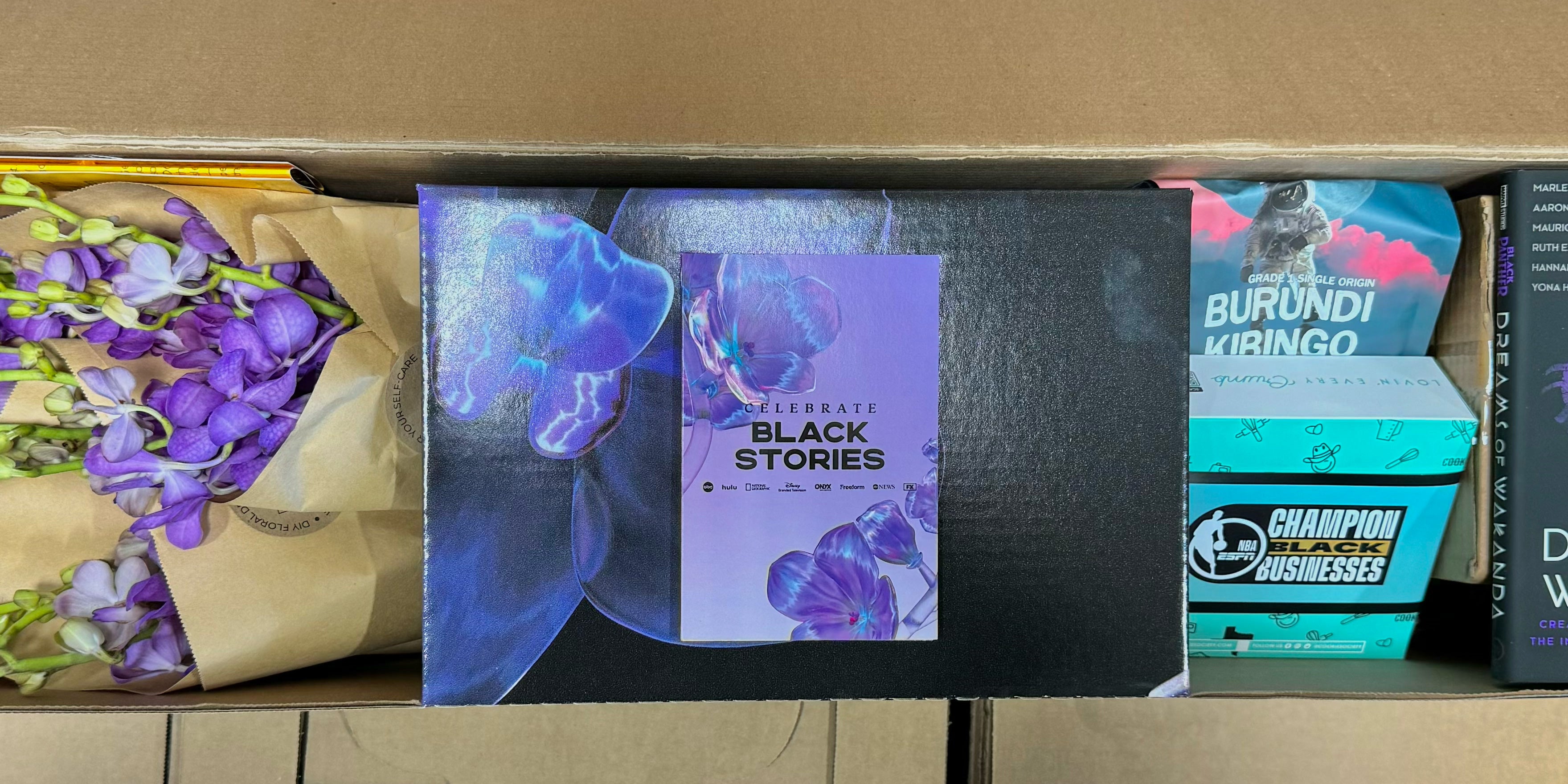 Floral gift to Celebrate Black Stories for Disney