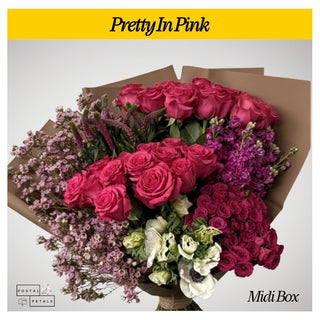 Gift the Midi Bloom Box Subscription – A Floral Experience