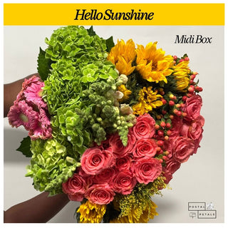 Gift the Midi Bloom Box Subscription – A Floral Experience